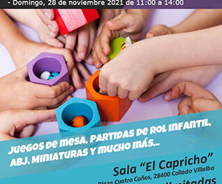El salón El Capricho acoge una jornada de “Ocio en familia”