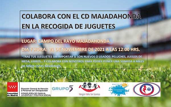El Centro de Día Majadahonda recoge juguetes para la ONG Ningún niño sin sonrisa