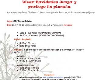 “Divernavidades” escolares en Collado Villalba