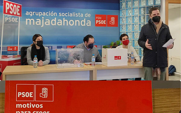 Borja Cabezón, reelegido secretario general de los socialistas de Majadahonda