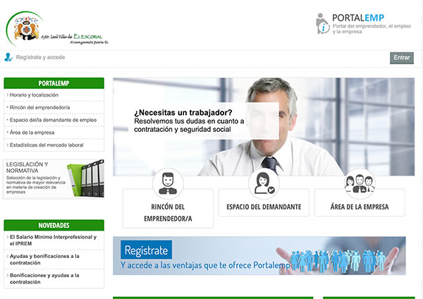 El Ayuntamiento de El Escorial Portal