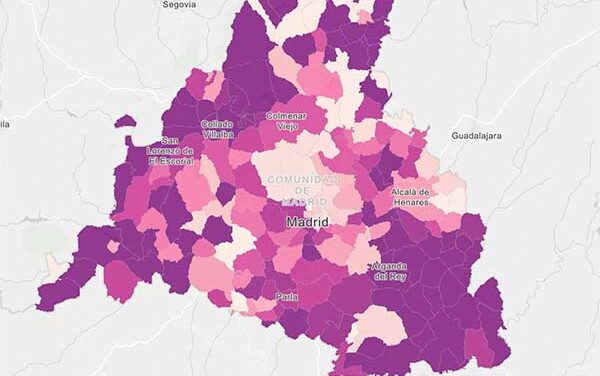 Baja el pico de contagios, pero Collado Villalba continúa con una tasa por encima de 3.000