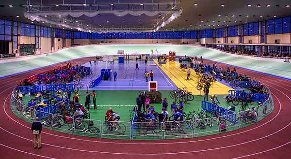 Un total de 71 ciclistas participaron en la Liga de pista celebrada en Galapagar