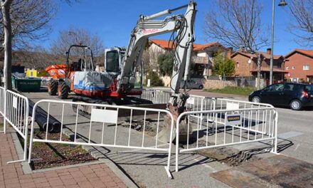 Obras para renovar 4.782 metros lineales de la red de abastecimiento de agua de Guadarrama