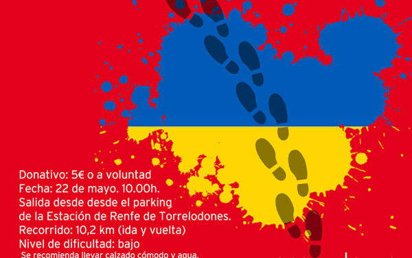 El PSOE del noroeste organiza una caminata solidaria con Ucrania