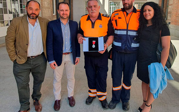 Protección Civil de Guadarrama recibe la medalla al mérito en Delegación de Gobierno