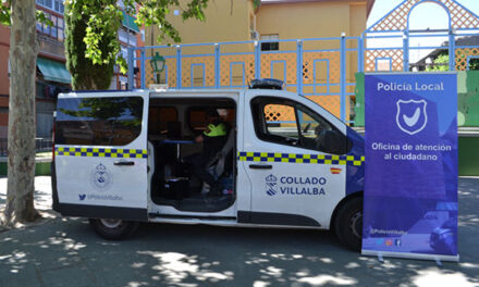 Una Oficina móvil de la Policía de Collado Villalba recorrerá los barrios