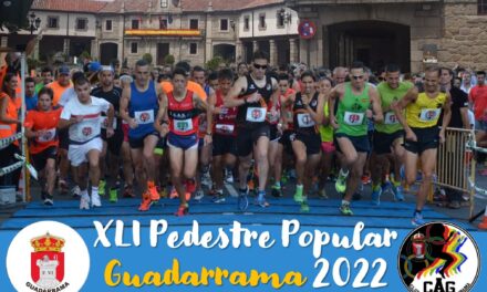 La XLI Carrera pedestre popular de Guadarrama abre inscripciones