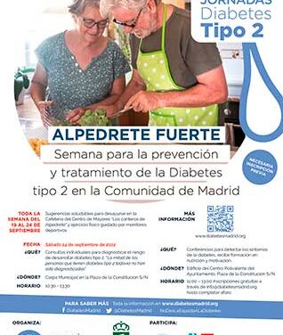 Alpedrete celebra una semana dedicada a la prevención y tratamiento de Diabetes tipo 2