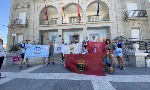 Alpedrete recibió a ‘Corredores solidarios’ en su recorrido por los 179 municipios de la Comunidad