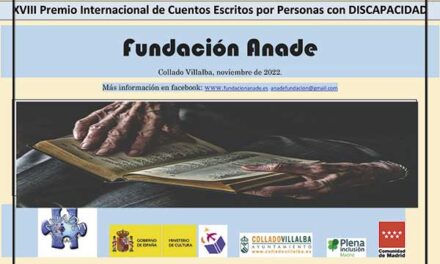 La Fundación ANADE organiza el Premio de cuentos escritos por personas con discapacidad