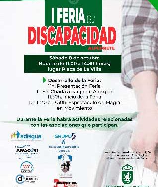 Este sábado, Alpedrete acoge la I Feria de la Discapacidad