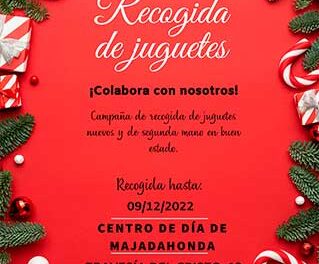 Recogida de juguetes en el Centro de Día Majadahonda para la ONG “Ningún niño sin sonrisa”