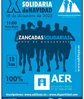 La carrera Zancadas solidarias 2022 correrá por la Asociación Española de Retinoblastoma