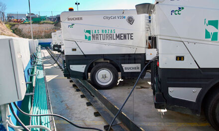 La maquinaria de limpieza viaria de Las Rozas usará ozono