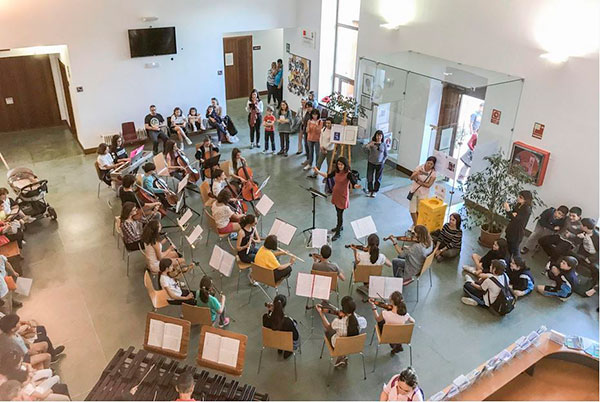La Escuela de música y danza de San Lorenzo celebra Sonescuela