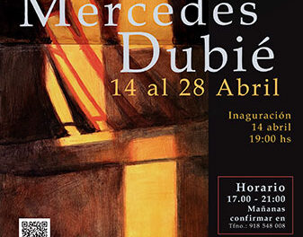La artista plástica Mercedes Dubié expone en Guadarrama