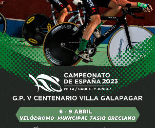 Galapagar acoge el Campeonato de España de ciclismo en pista para cadetes y juniors
