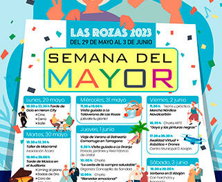 Las Rozas celebra la Semana del Mayor con charlas, talleres y verbena