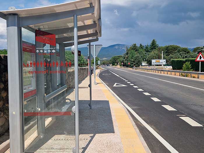 El alcalde y el concejal de Transportes solicitan mejoras en el servicio de autobuses de Guadarrama