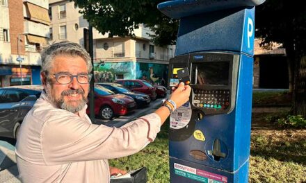 Pago con tarjeta en los parquímetros de Majadahonda