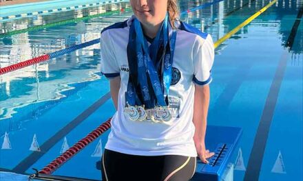 Camino Martínez, mejor nadadora del Campeonato europeo de natación para personas con Síndrome de Down