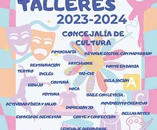 Cursos y talleres de la Concejalía de Cultura de Guadarrama