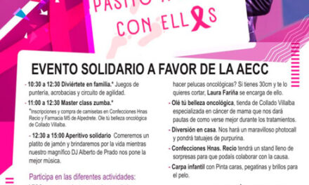 Alpedrete celebra “Pasito a pasito con ellas» una iniciativa en favor de la AECC