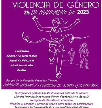 El Escorial celebra la primera carrera contra la violencia de género