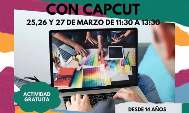 Alpedrete organiza el taller para jóvenes: diseña vídeos con CupCut