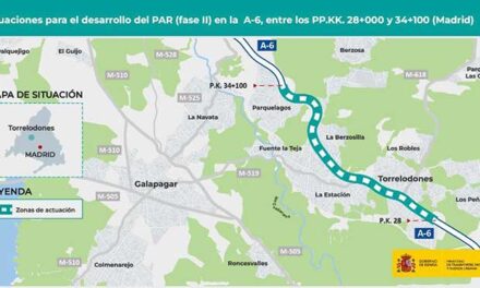 Transportes instalará pantallas acústicas para reducir el ruido de la A6 entre Torrelodones y Galapagar