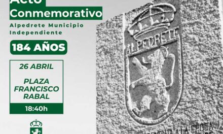 Alpedrete conmemora sus 184 años como municipio independiente