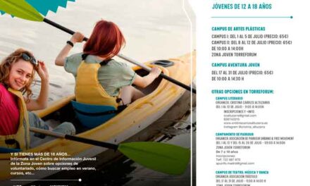 Torrelodones inicia la propuesta de Campamentos de verano para jóvenes y menores