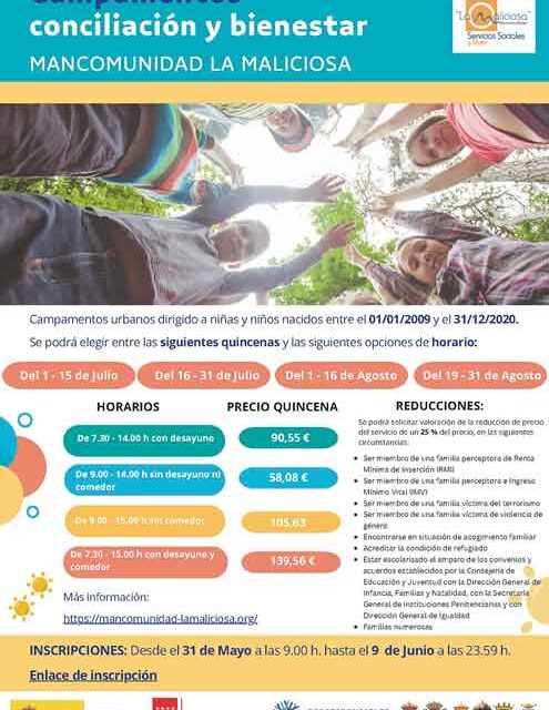 Guadarrama abre mañana la solicitud del campamento de verano de La Maliciosa