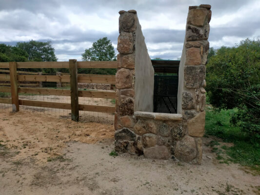 Guadarrama dispone de una nueva manga ganadera en la zona del Alto del León