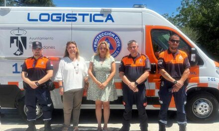 Protección Civil de Torrelodones estrena un nuevo vehículo para logística