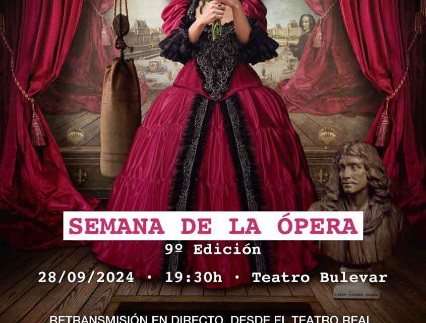 El Teatro Bulevar de Torrelodones retransmitirá la ópera Adriana Lecouvreur
