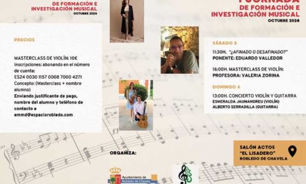 Jornadas de Formación e Investigación Musical en Robledo de Chavela