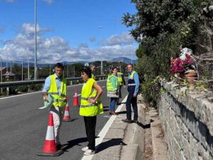El gobierno de Torrelodones busca con técnicos de Transportes soluciones a la siniestralidad en la A6