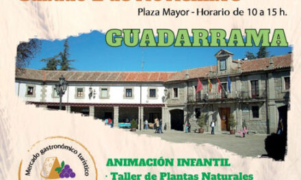 Este domingo llega a Guadarrama el mercado «Sabores de la Sierra» con productos locales
