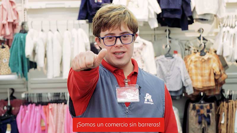 Alcampo presenta «Un comercio sin barreras”