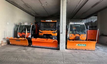 San Lorenzo de El Escorial ha preparado más de 130.000 kilos de sal y seis quitanieves para las inclemencias invernales
