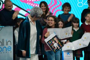 Sara Barba de Torrelodones gana la final de "Los pequeños gigantes de la lectura"