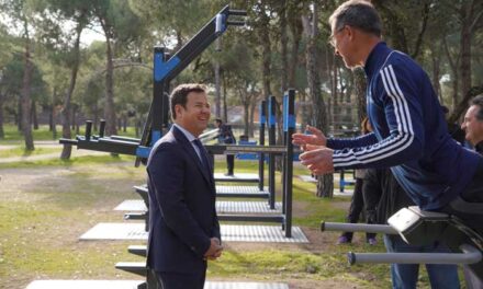 Once nuevas máquinas de entrenamiento en la Dehesa de Navalcarbón de Las Rozas