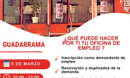 La Oficina de empleo de la Comunidad de Madrid visita Guadarrama