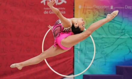 La gimnasta robledana, Carmona Limia, al Campeonato de España de rítmica
