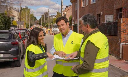 Las Rozas reforma y soterra los cables de la calle Maestro Serrano