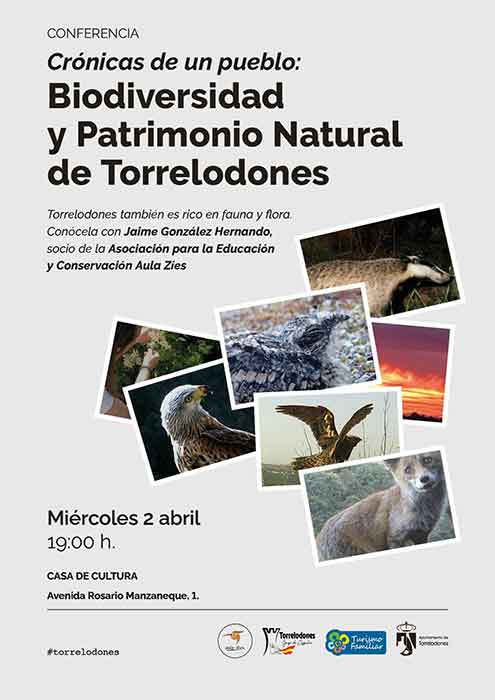 Conferencia y visita en Torrelodones para conocer la biodiversidad
