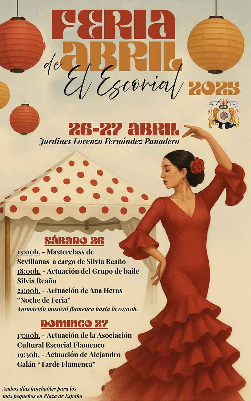 El Escorial celebra la Feria de Abril con sevillanas y flamenco