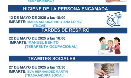 El taller “Adherencia terapéutica” inicia la Escuela de Cuidadores del Hospital Guadarrama